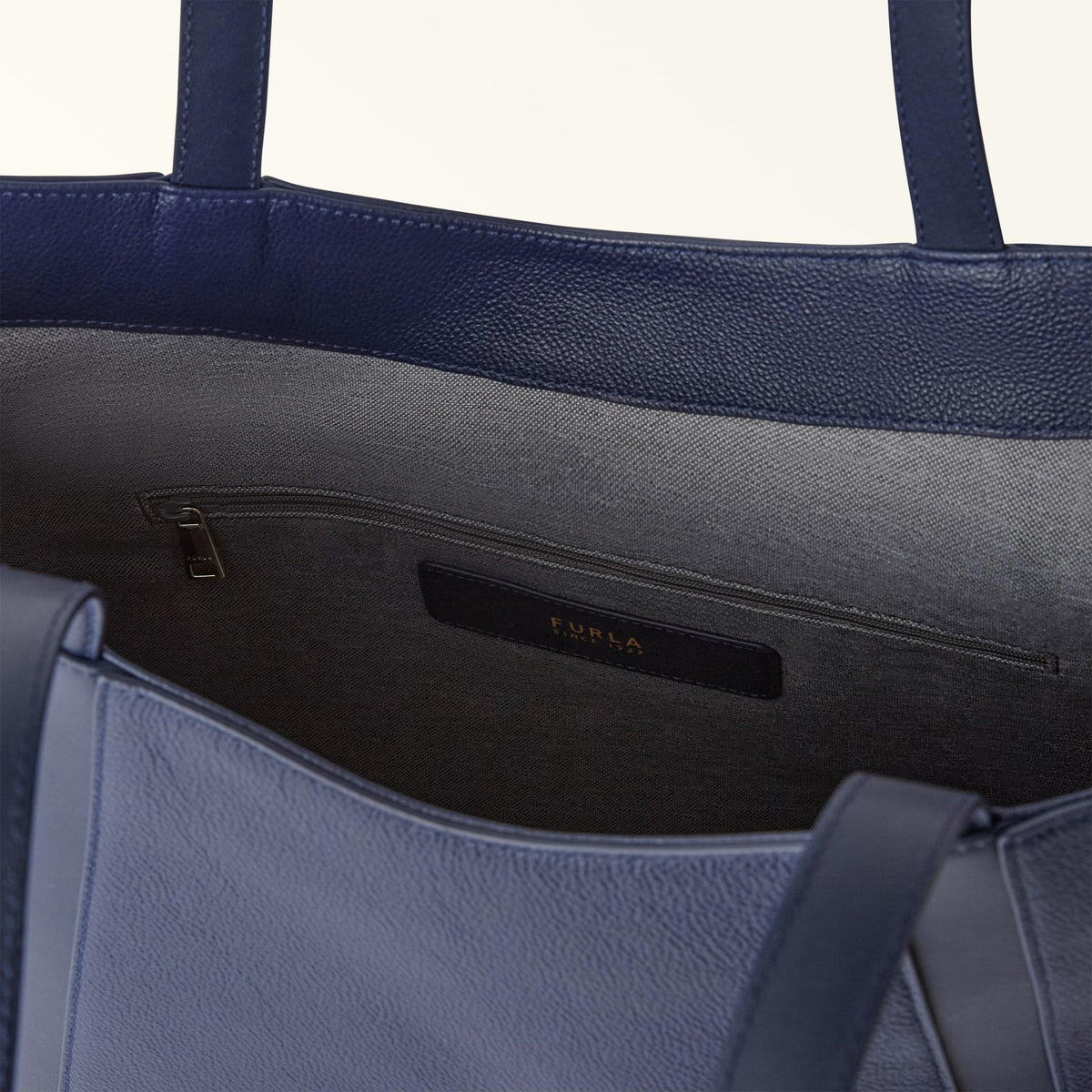Furla Goccia Tote L Blu Reale - Furla