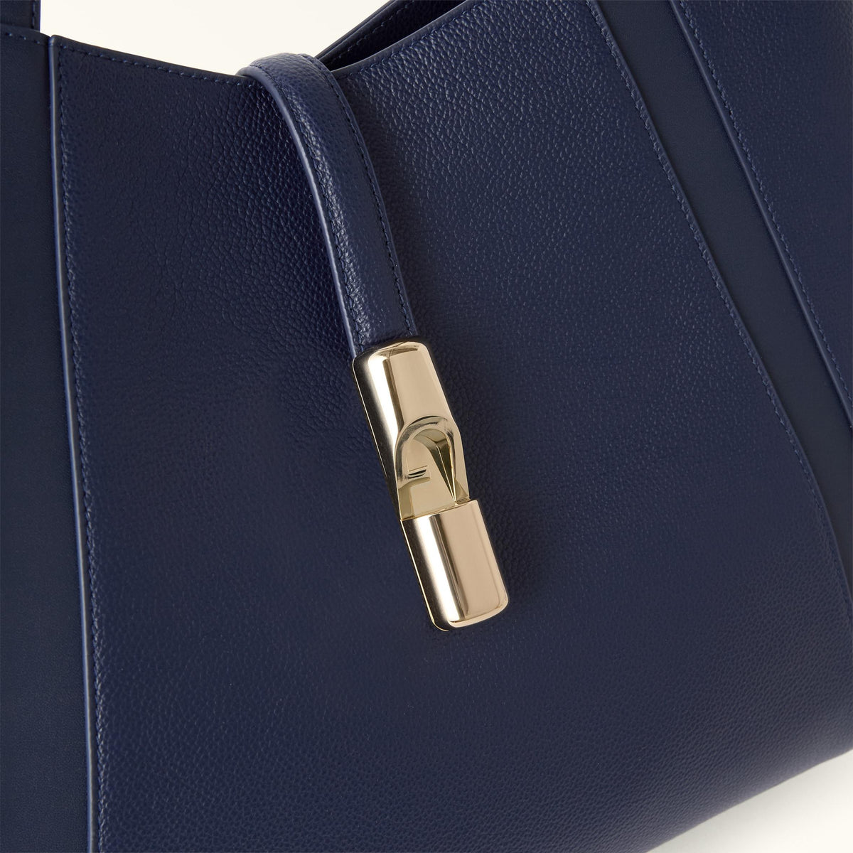 Furla Goccia Tote L Blu Reale - Furla