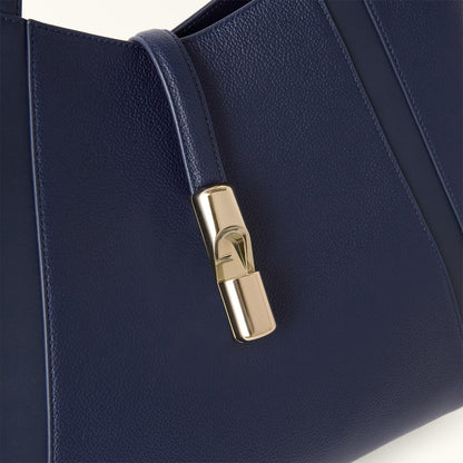 Furla Goccia Tote L Blu Reale - Furla