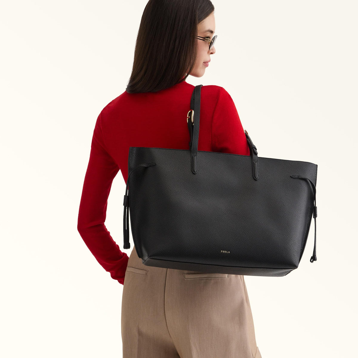 Furla Ava Tote L Nero+Nero Int. - Furla