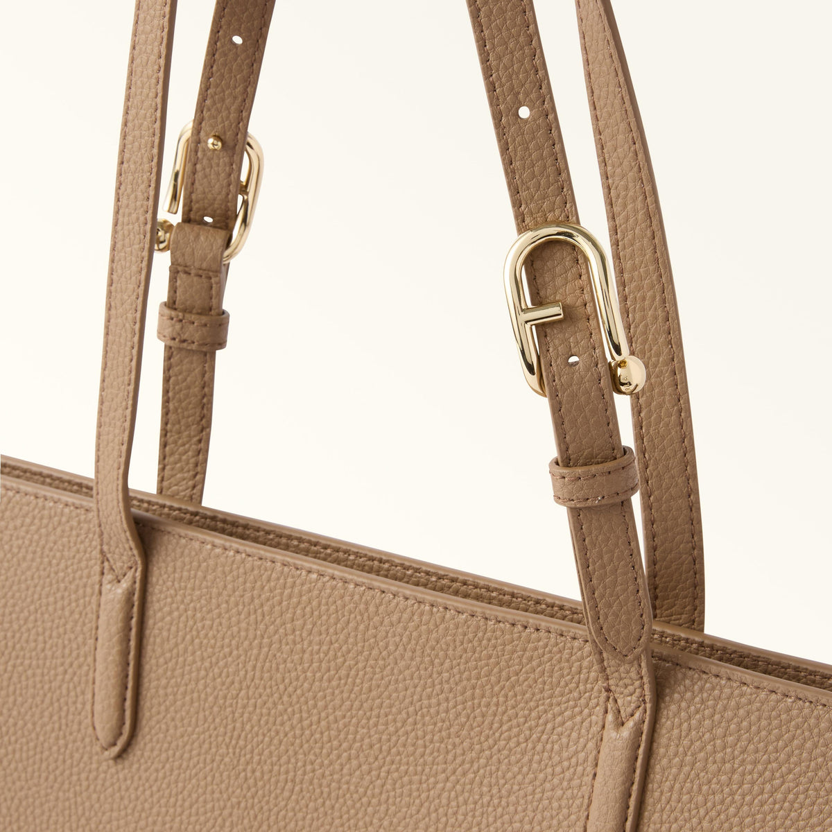 Furla Ava Tote L Toffee+Nero Int. - Furla