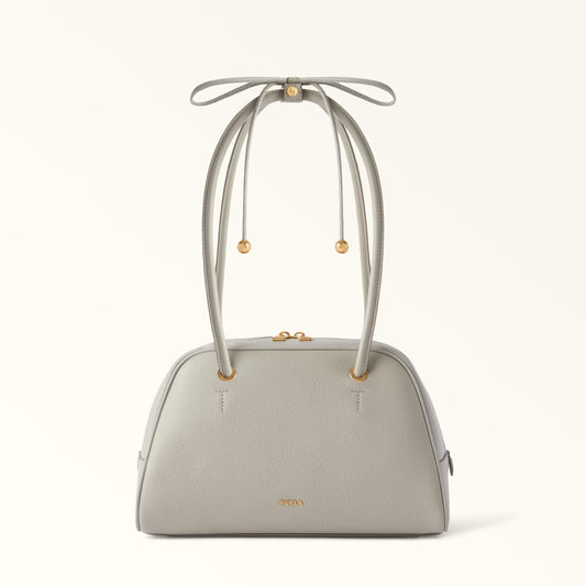 Furla Poppy Dome M Stone Gray - Furla