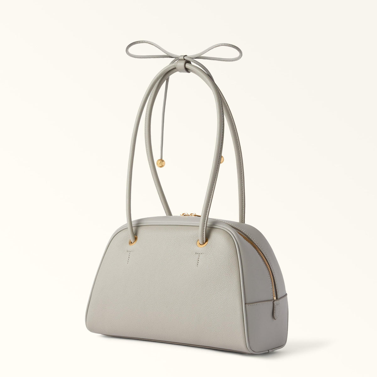 Furla Poppy Dome M Stone Gray - Furla
