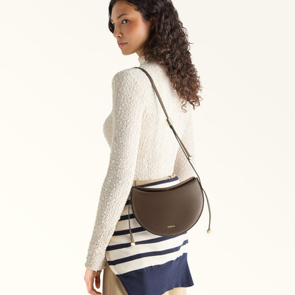 Furla Moonstone Shoulder Bag S Cioccolato - Furla