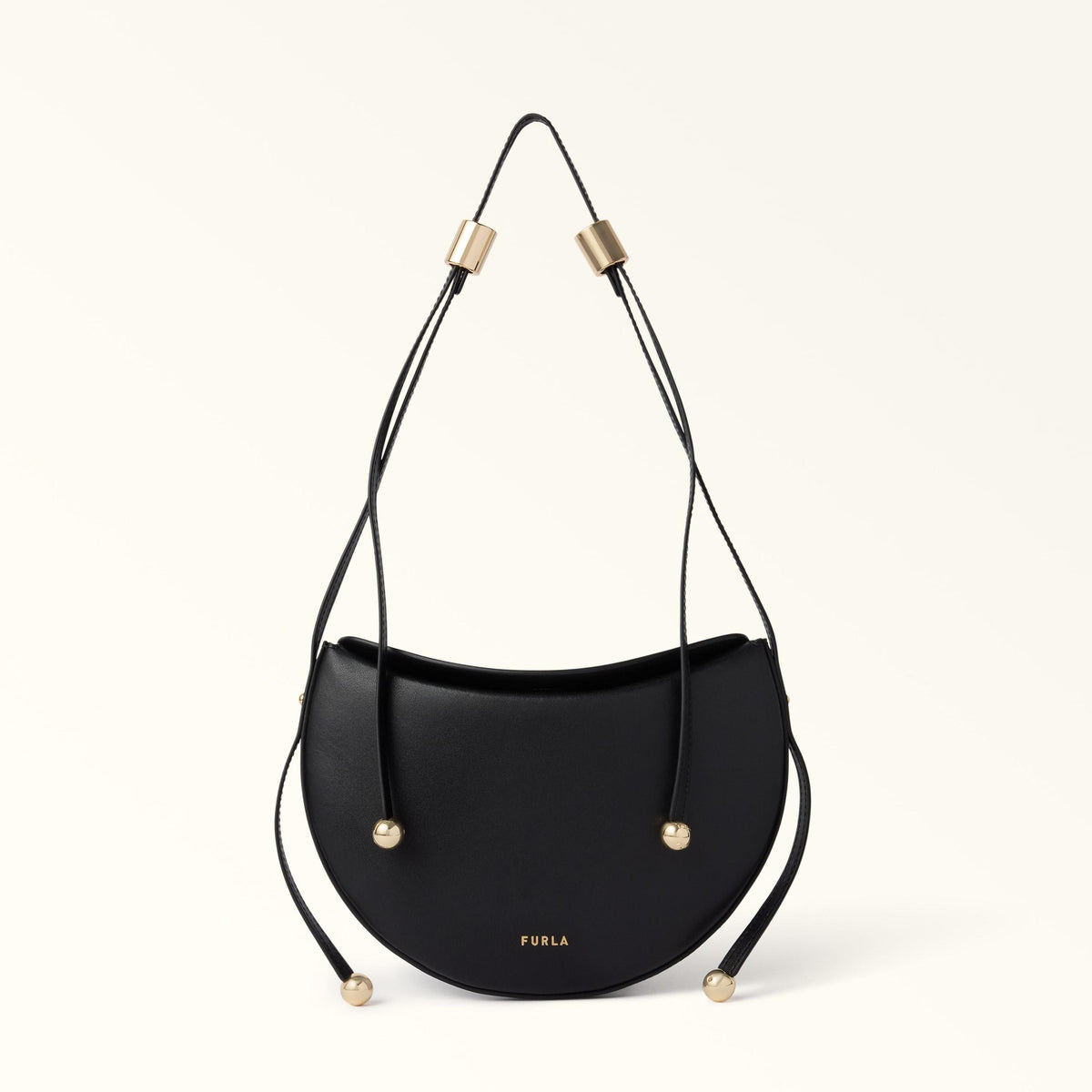Furla Moonstone Shoulder Bag S Nero - Furla