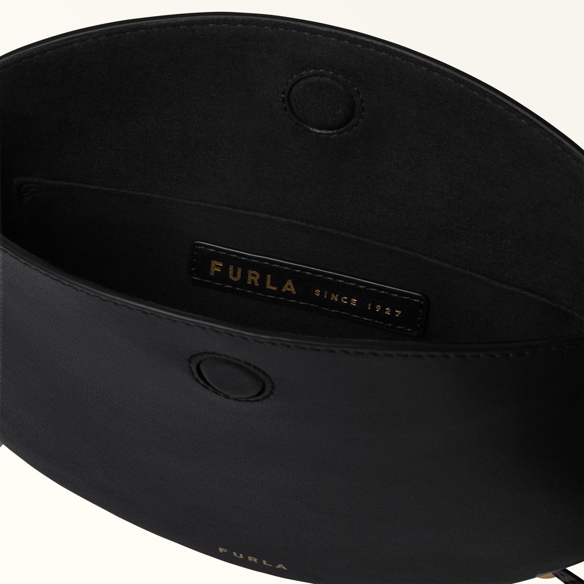 Furla Moonstone Shoulder Bag S Nero - Furla