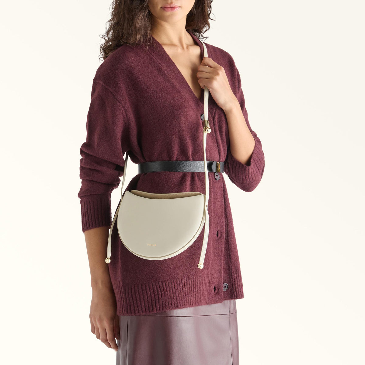 Furla Moonstone Shoulder Bag S Panna - Furla