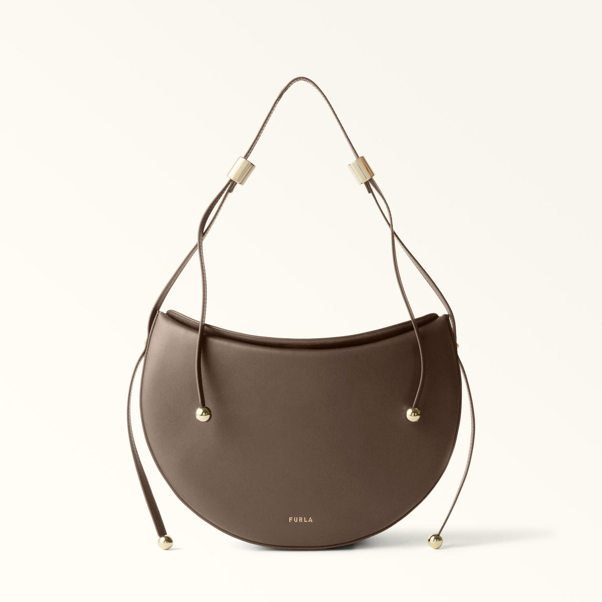 Furla Moonstone Shoulder Bag M Cioccolato - Furla