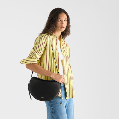 Furla Moonstone Shoulder Bag M Nero - Furla