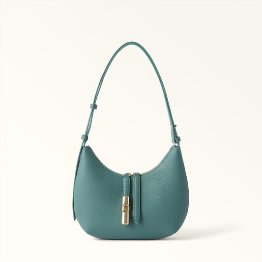 Furla Goccia Shoulder Bag S Edera Green - Furla
