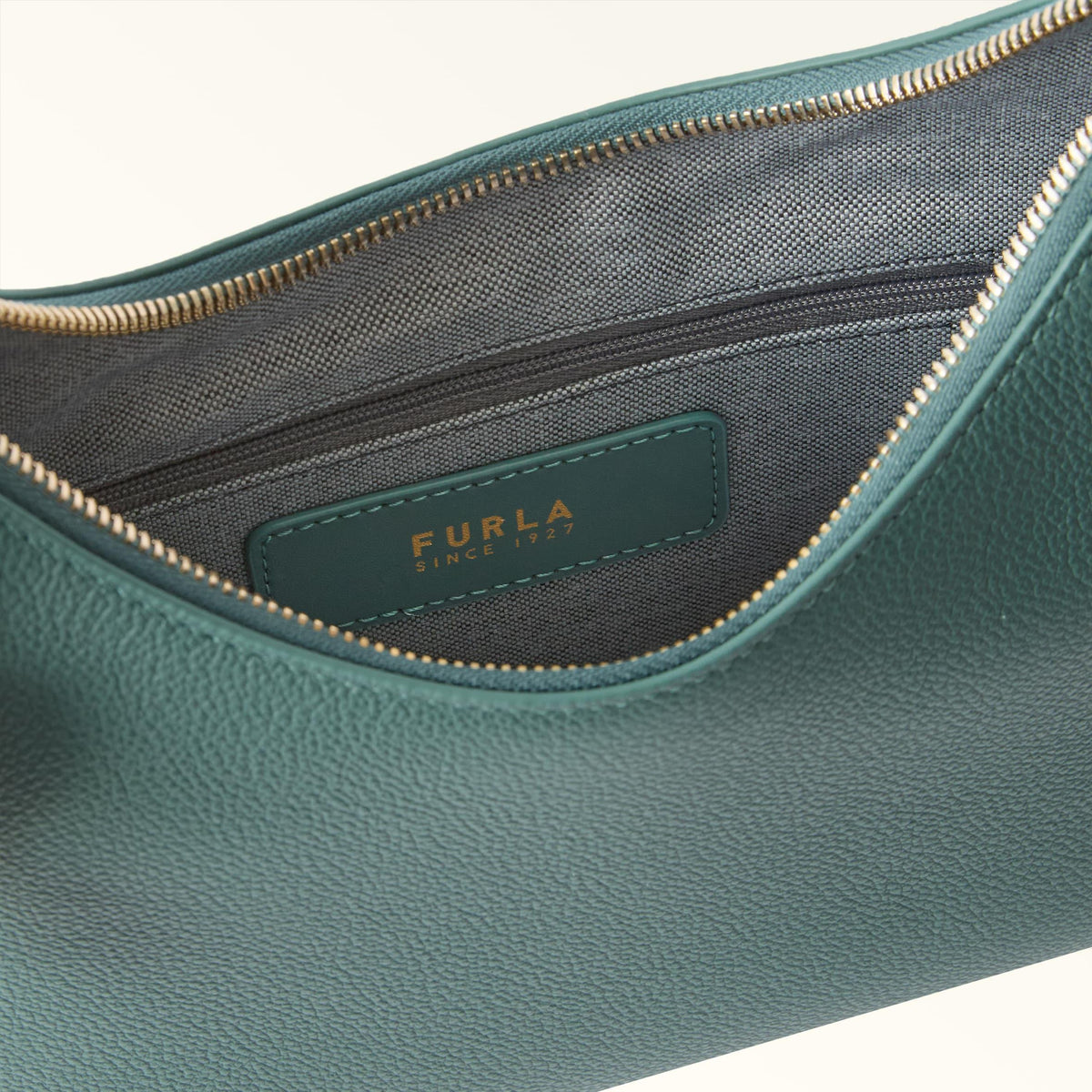 Furla Goccia Shoulder Bag S Edera Green - Furla