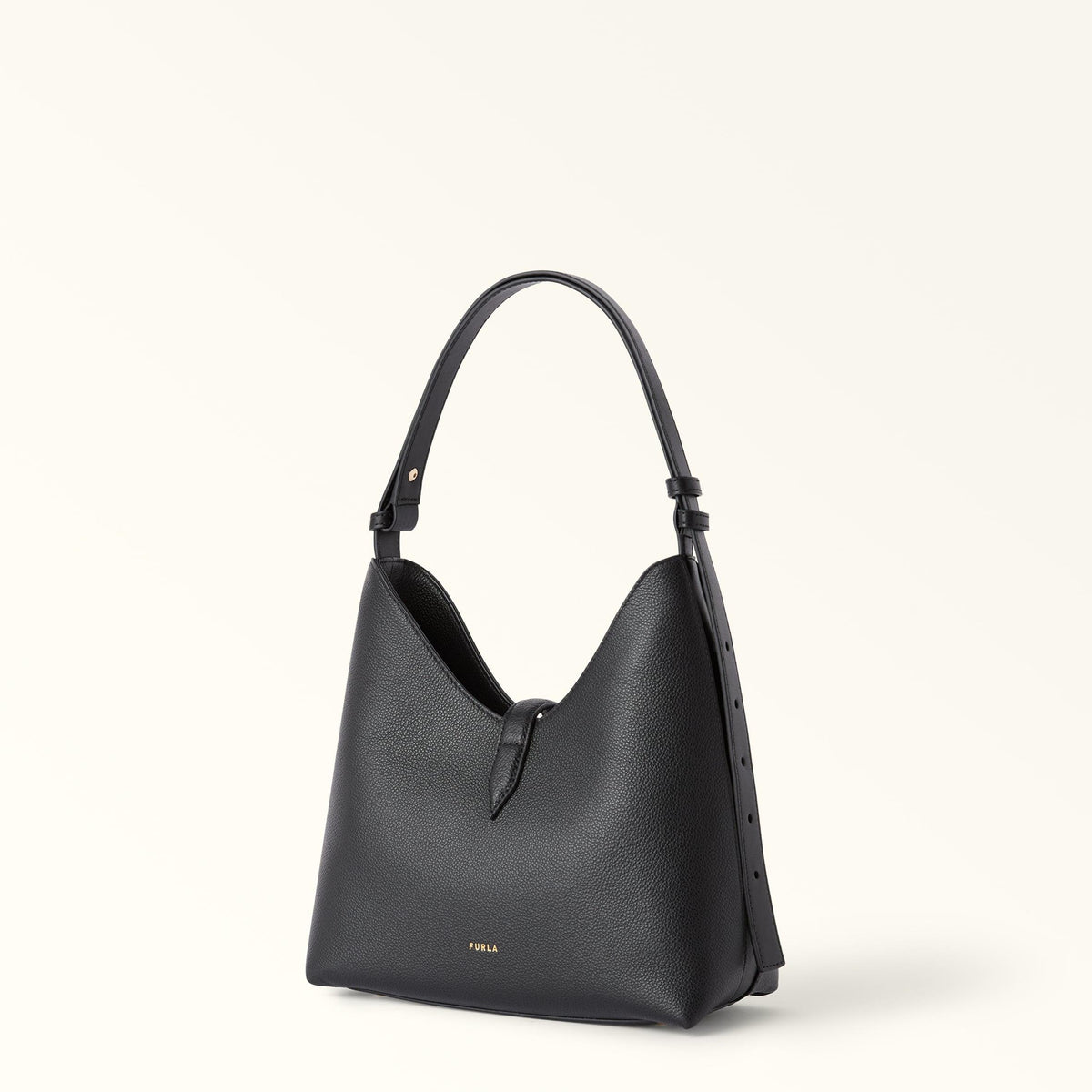 Furla Goccia Shoulder Bag S Nero - Furla