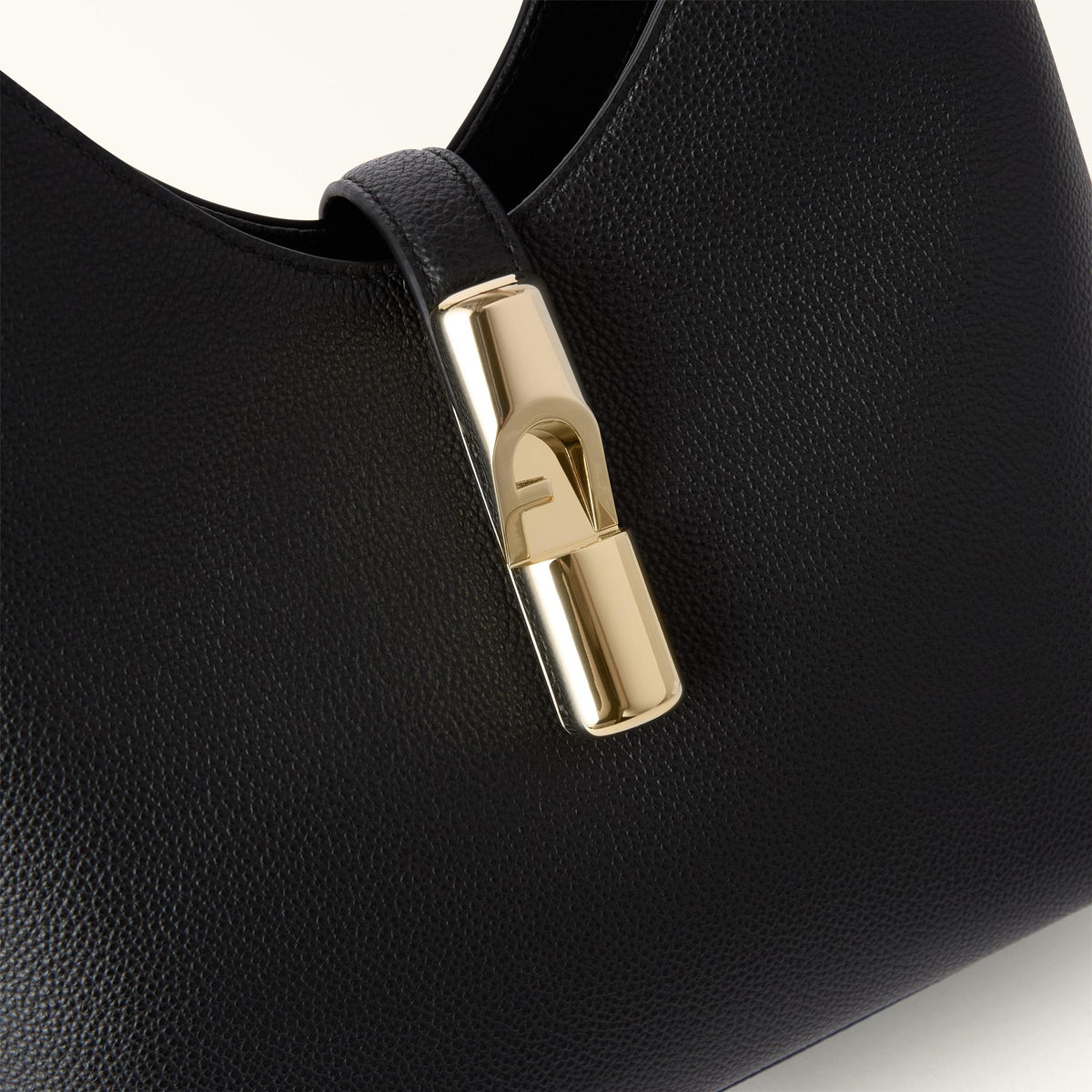 Furla Goccia Shoulder Bag S Nero - Furla