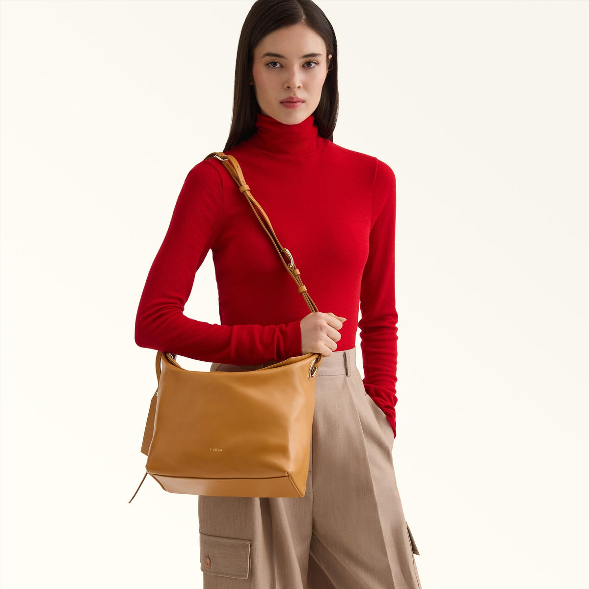 Furla Ginevra Shoulder Bag M Cuir - Furla