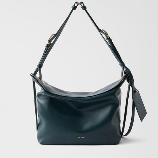 Furla Ginevra Shoulder Bag M Dark Forest - Furla
