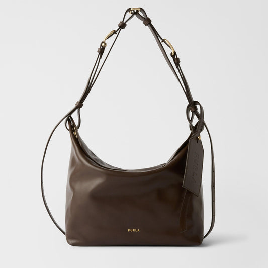 Furla Ginevra Shoulder Bag M Espresso - Furla