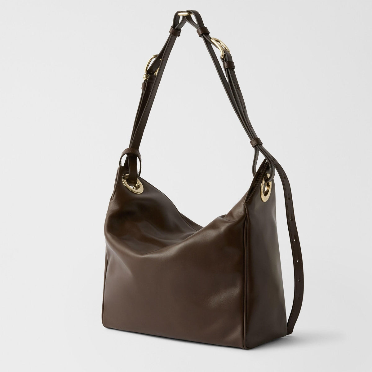 Furla Ginevra Shoulder Bag M Espresso - Furla