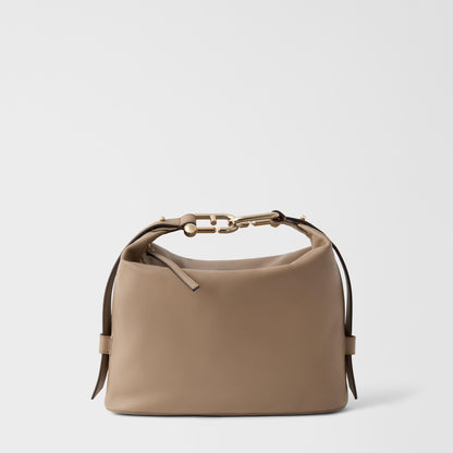 Furla Nuvola Shoulder Bag M Greige - Furla
