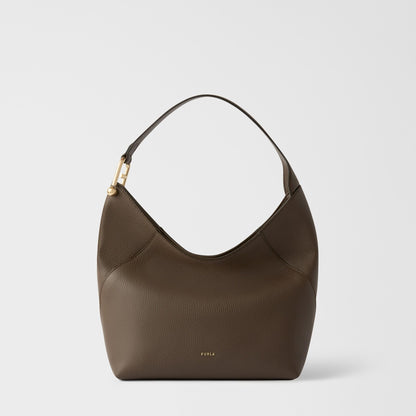 Furla Lara Shoulder Bag M Mogano - Furla