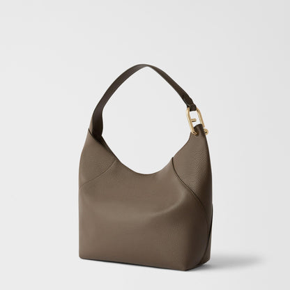 Furla Lara Shoulder Bag M Mogano - Furla
