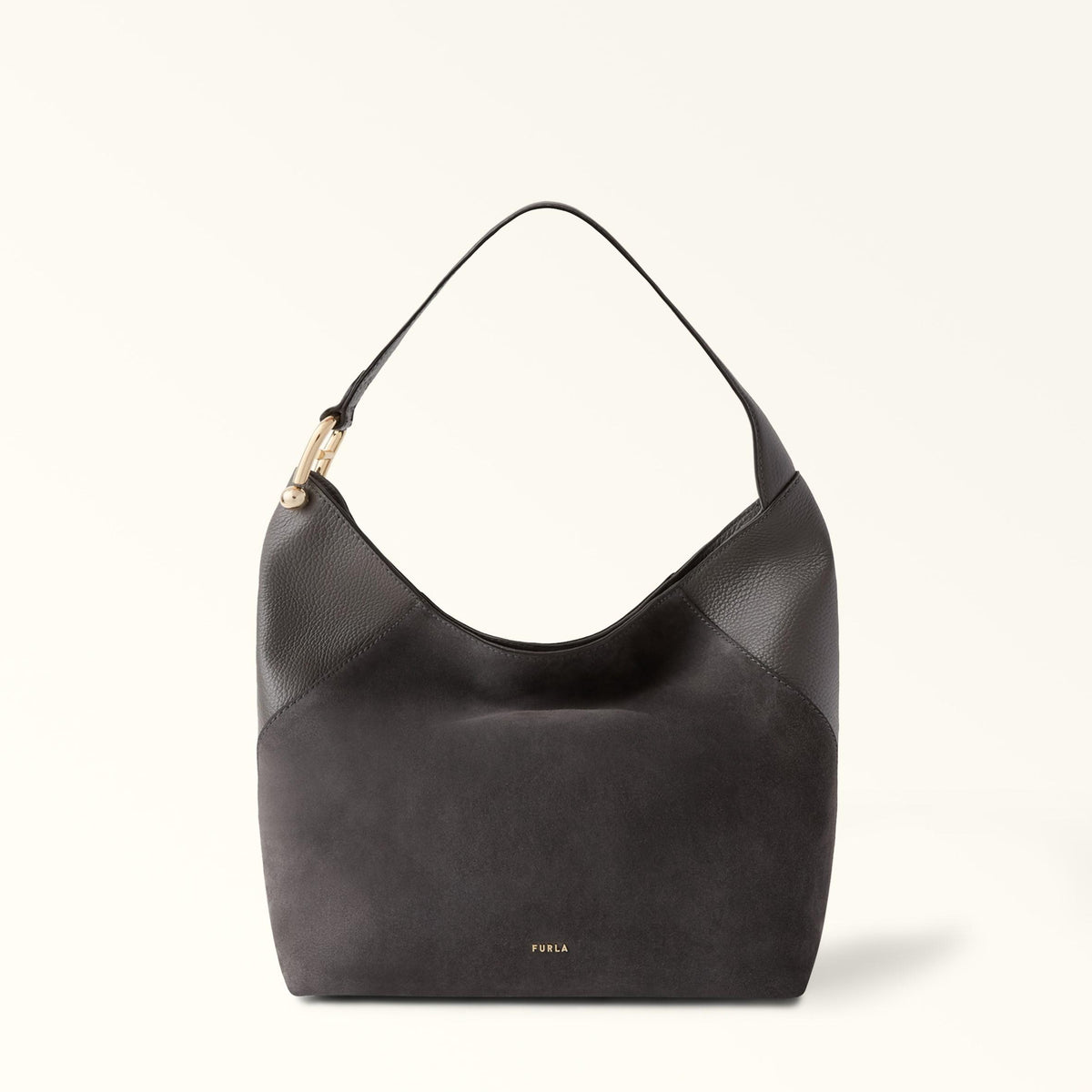 Furla Lara Shoulder Bag M Toni Urban Gray - Furla