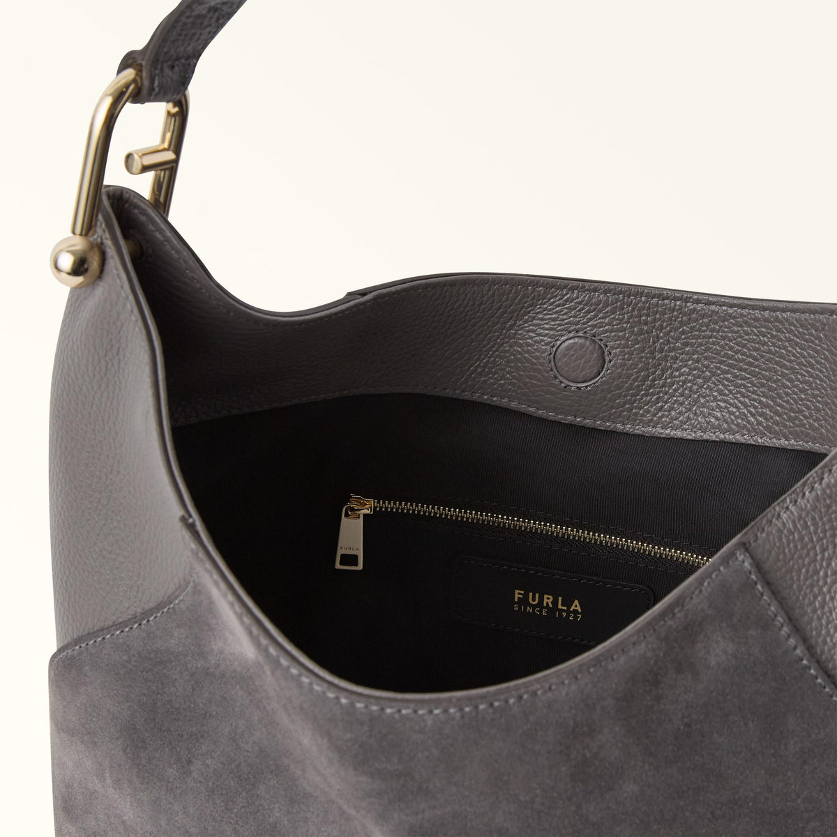 Furla Lara Shoulder Bag M Toni Urban Gray - Furla