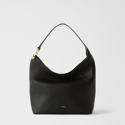 Furla Lara Shoulder Bag M Nero - Furla