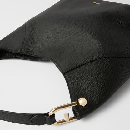 Furla Lara Shoulder Bag M Nero - Furla
