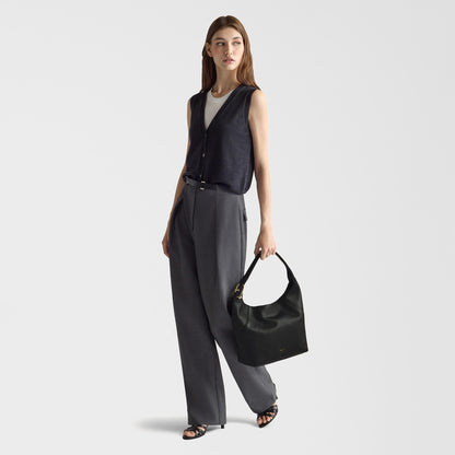 Furla Lara Shoulder Bag M Nero - Furla