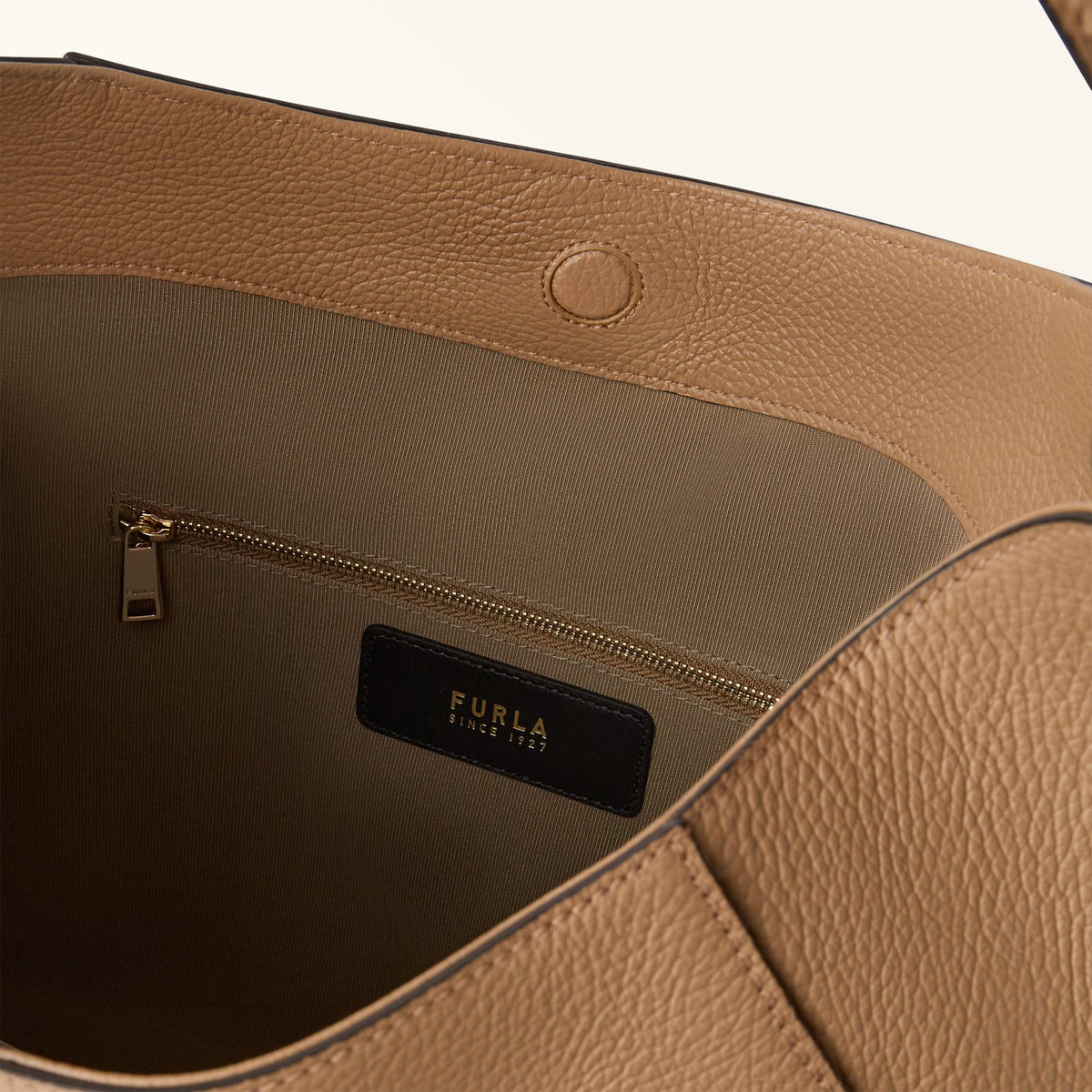 Furla Lara Shoulder Bag L Deserto - Furla