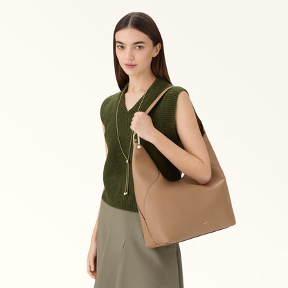Furla Lara Shoulder Bag L Deserto - Furla