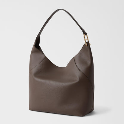 Furla Lara Shoulder Bag L Mogano - Furla