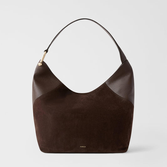 Furla Lara Shoulder Bag L Toni Espresso - Furla