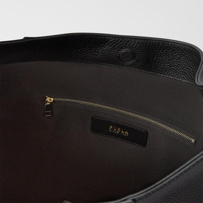 Furla Lara Shoulder Bag L Nero - Furla