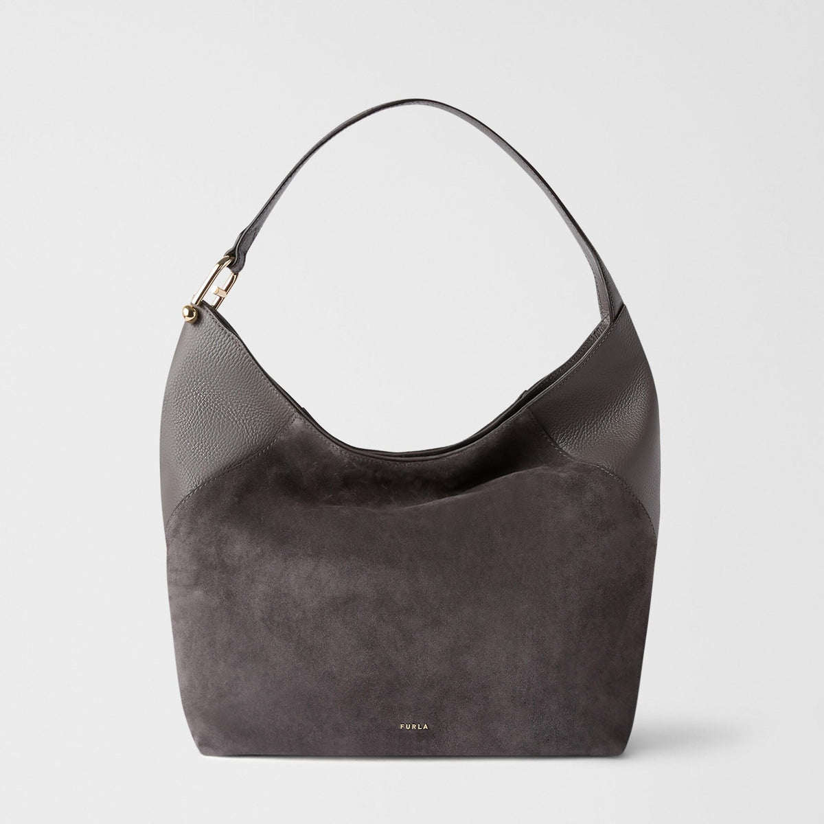 Furla Lara Shoulder Bag L Toni Urban Gray - Furla