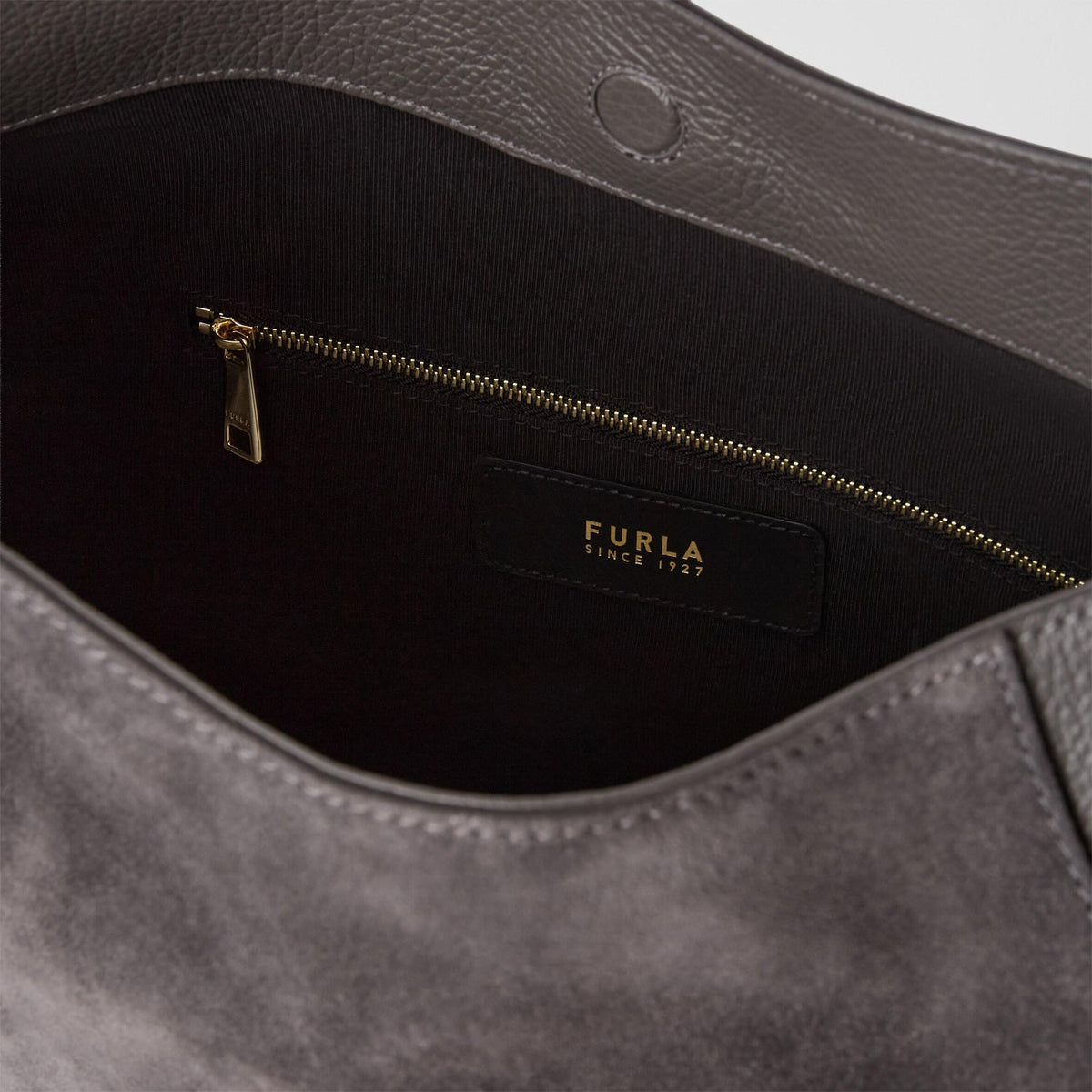 Furla Lara Shoulder Bag L Toni Urban Gray - Furla