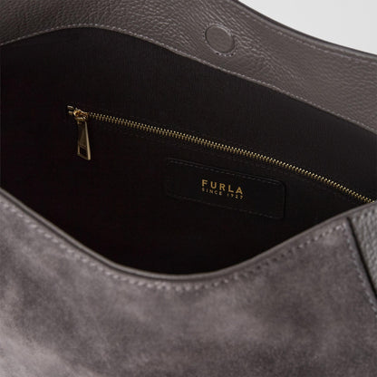 Furla Lara Shoulder Bag L Toni Urban Gray - Furla