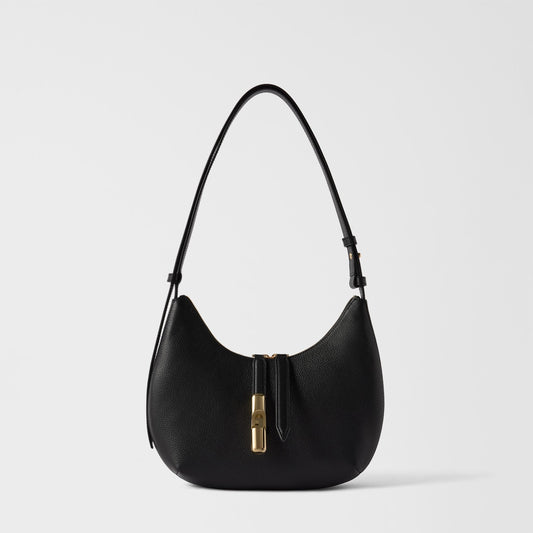 Furla Goccia Shoulder Bag S Nero - Furla