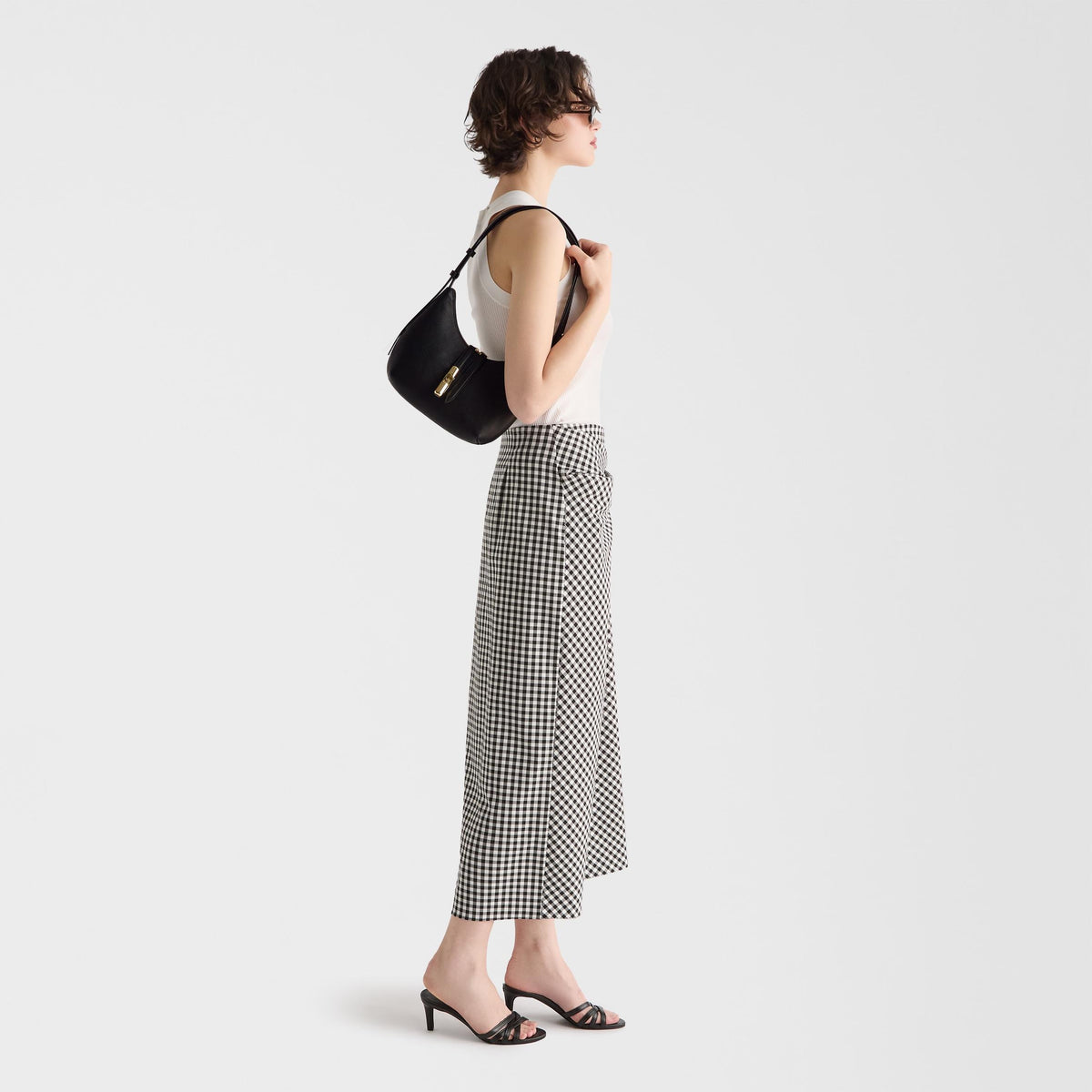 Furla Goccia Shoulder Bag S Nero - Furla