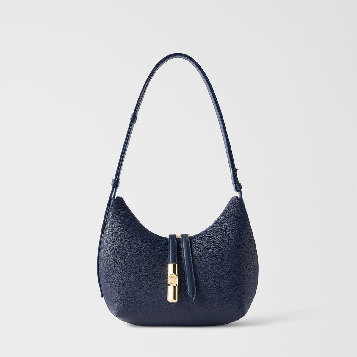 Furla Goccia Shoulder Bag S Ink Blue - Furla