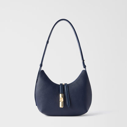 Furla Goccia Shoulder Bag S Ink Blue - Furla
