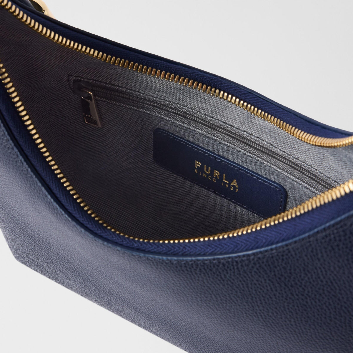 Furla Goccia Shoulder Bag S Ink Blue - Furla