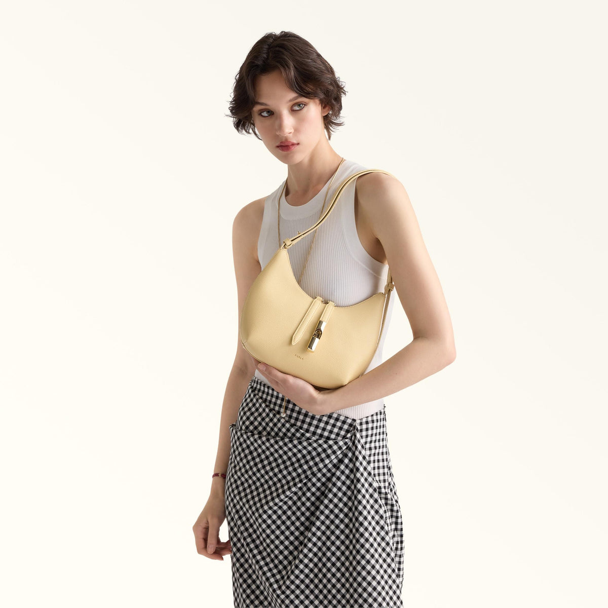Furla Goccia Shoulder Bag S Morning - Furla