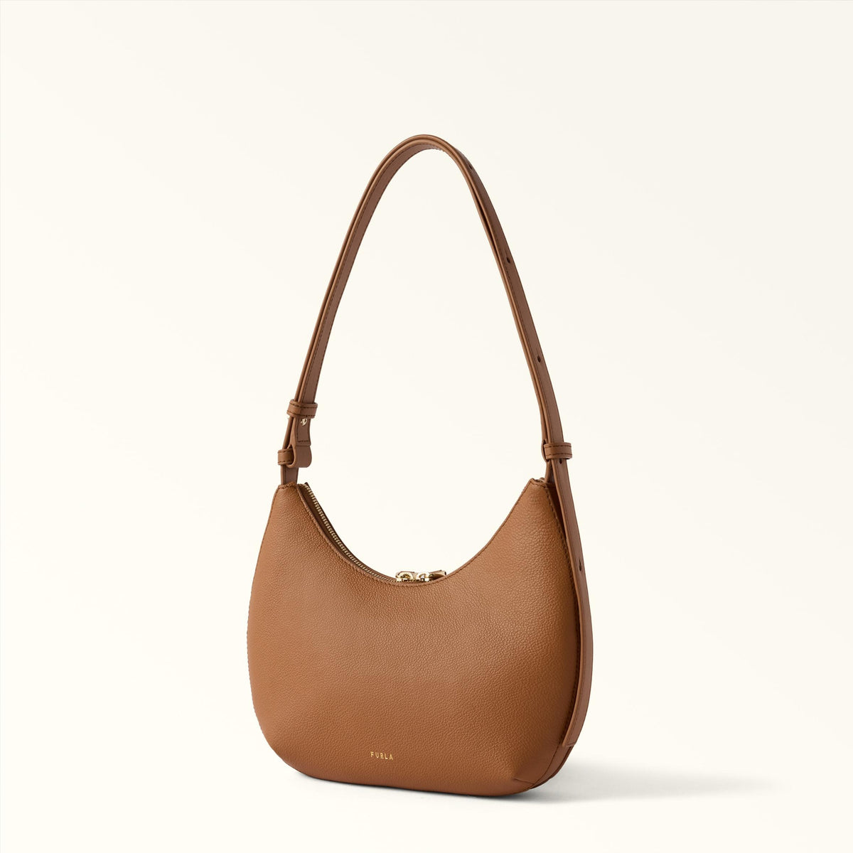 Furla Goccia Shoulder Bag S Brandy - Furla