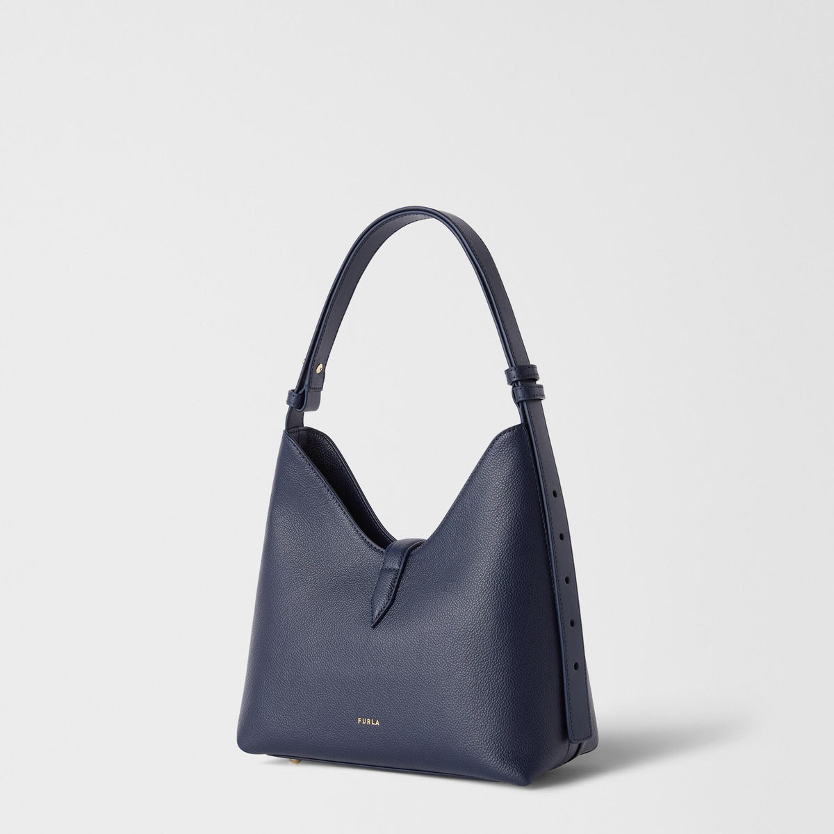 Furla Goccia Shoulder Bag S Ink Blue - Furla