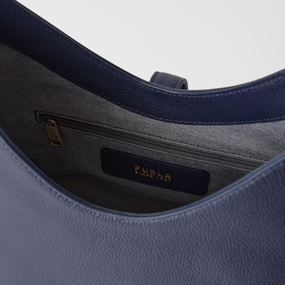 Furla Goccia Shoulder Bag S Ink Blue - Furla