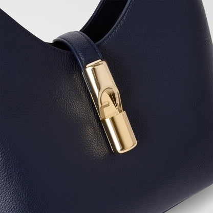 Furla Goccia Shoulder Bag S Ink Blue - Furla