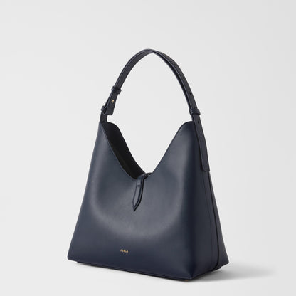 Furla Goccia Shoulder Bag M Ink Blue - Furla