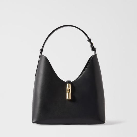 Furla Goccia Shoulder Bag M Nero - Furla
