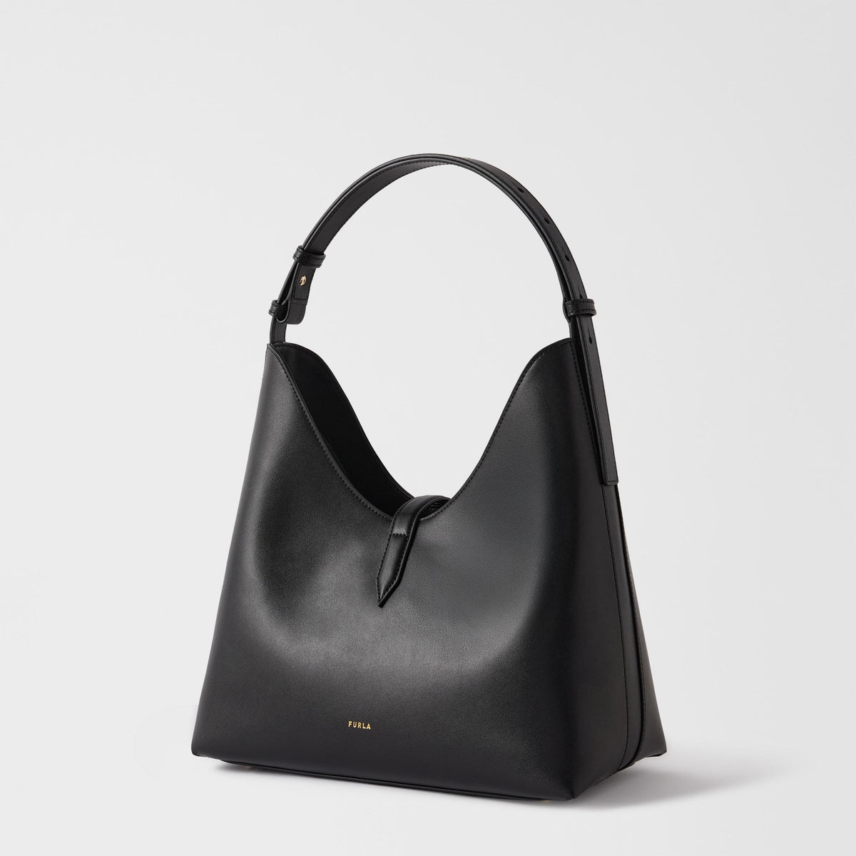 Furla Goccia Shoulder Bag M Nero - Furla